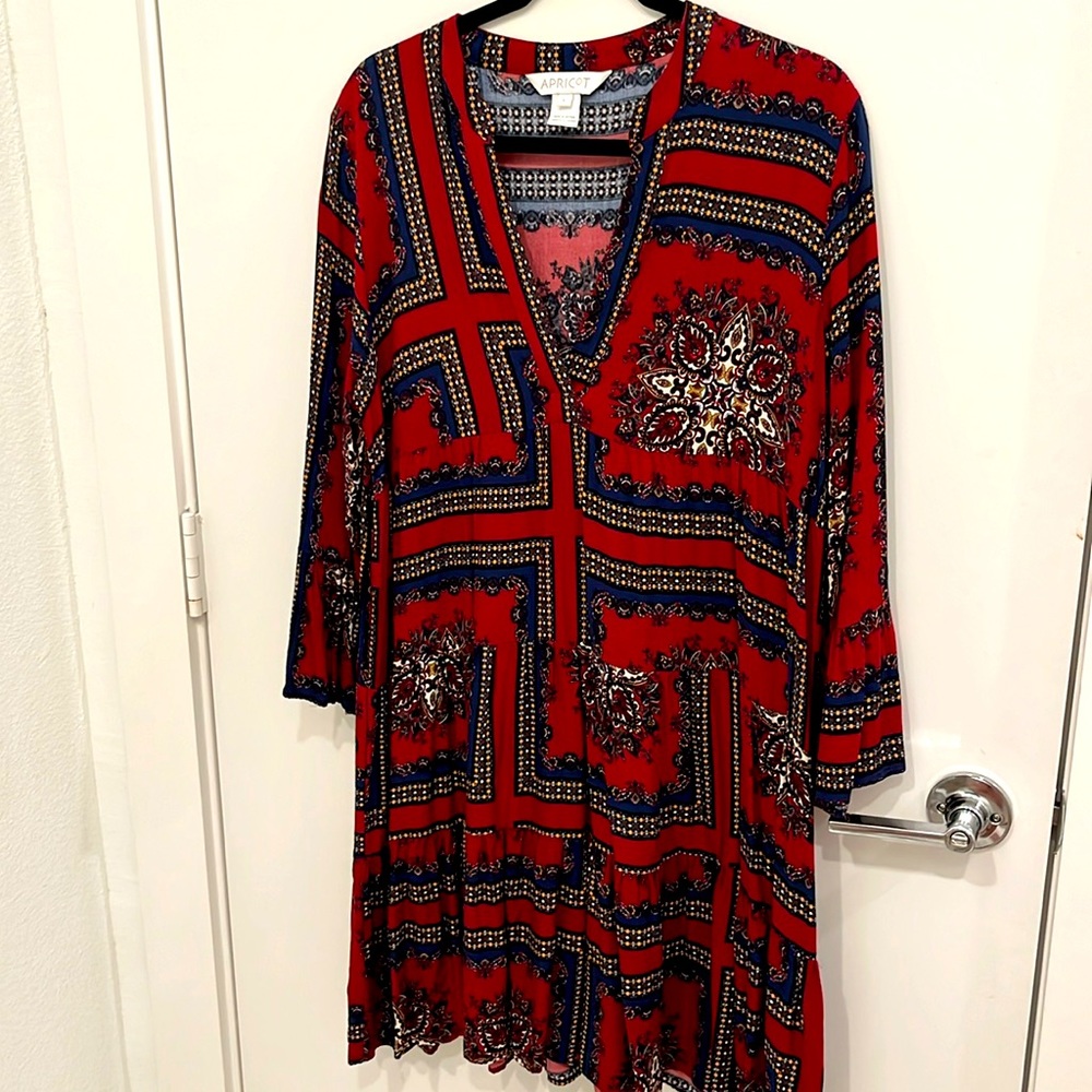 NWOT Apricot Shift Dress
